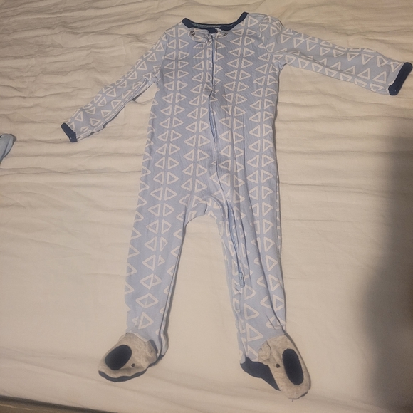 Baby boys Set of 3 footed pajamas - Picture 2 of 10